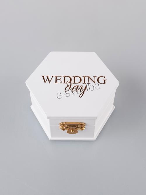Шкатулка для обручок «Wedding day» 10