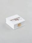 Квадратна шкатулка для обручок «Wedding day» 10-1